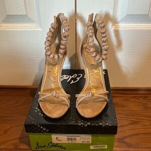 Sam Edelman Beige Women's Heeled Sandals